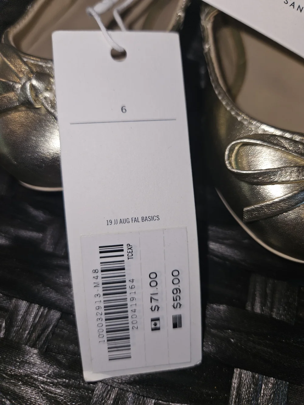 Janie and Jack Girls Metallic Gold Mary Jane Shoes with Bow Accent
